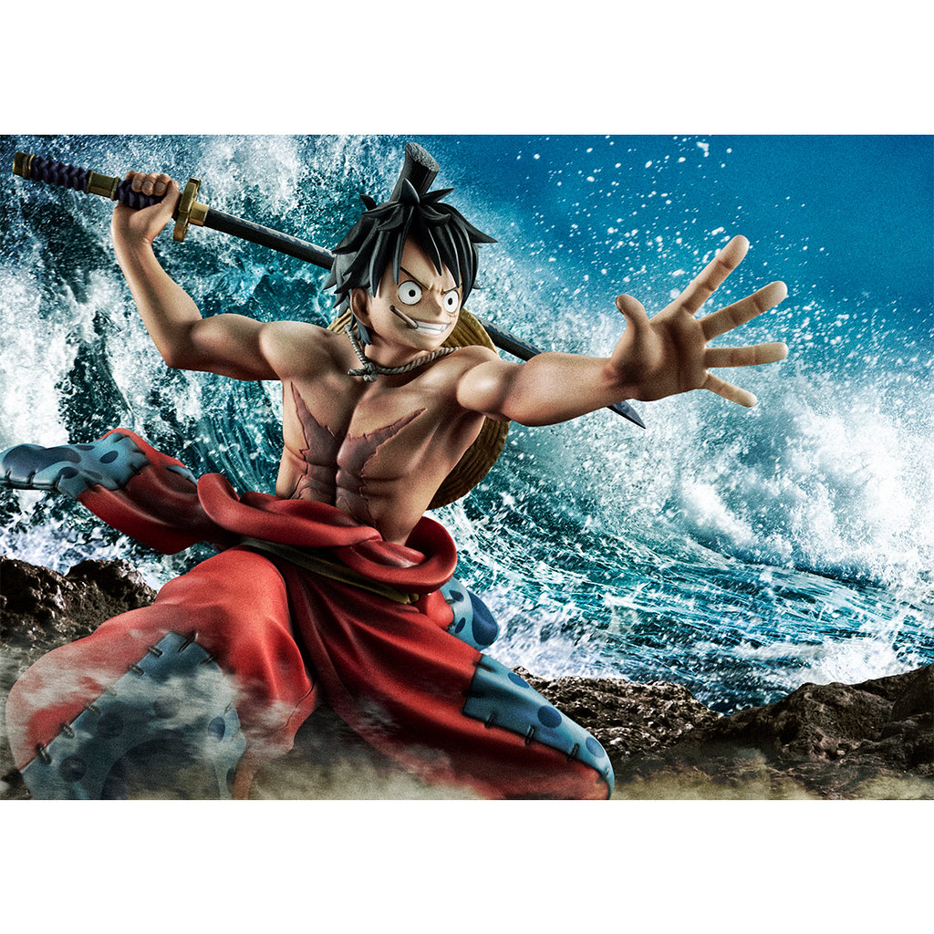 二代鬼彻现身！Portrait.Of.Pirates《ONE PIECE》“Warriors Alliance” 鲁夫太郎（ルフィ太郎）PVC涂装完成品