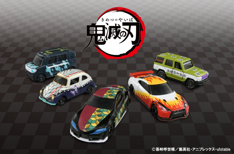 TOMICA《鬼灭之刃》主题合金小汽车第二弹！炼狱大哥化身东瀛战神超跑