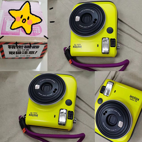 日淘Instax mini70，期待出片！